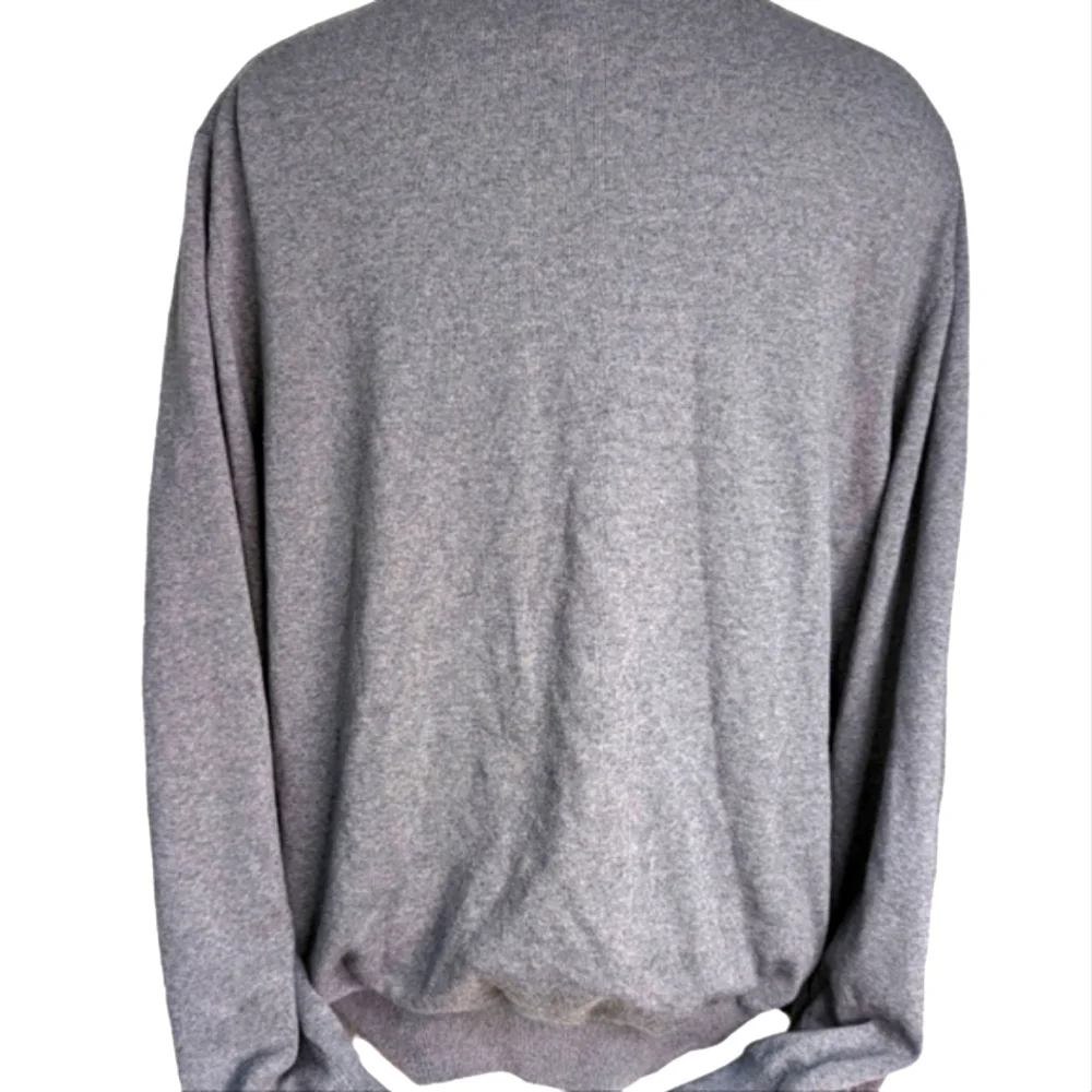 Martin Mens Gray 100% Merino Wool Fully Lined Sweater. .Size XXL